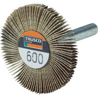 トラスコ中山 TRUSCO 薄型フラップホイール 40X5X6 #600 5個入 UF4005-600 1箱(5本) 793-3550（直送品）