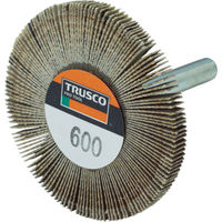 トラスコ中山 TRUSCO 薄型フラップホイール 50X5X6 #600 5個入 UF5005-600 1箱(5本) 793-3649（直送品）