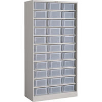 TRUSCO コンテナラックケース バンラックケース CF型 TSKー910TMX33個付 610CF-SK33TM 1台(1個)（直送品）