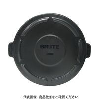 ニューウェルブランズ・ジャパン ラバーメイド ラウンドブルートコンテナ用フタ 37.9L用 イエロー 260904 1枚(1個) 819-4433（直送品）