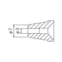 白光 ノズル/3.0mm N60-07 1本(1個) 818-5445（直送品）
