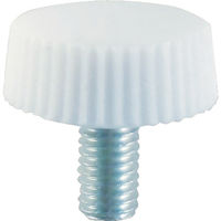 トラスコ中山 化粧ビス NO.3 白 M6×16 B53-0616 1パック(10個) 783-7011