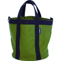 トラスコ中山 ソフトタフ電工バケツ φ240X240 オリーブドラブ色 TSDB-240-OD 1個 790-3049