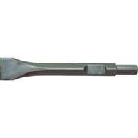 不二空機 不二 平曲りタガネ400mm FCHー20F、25用 F-3-7 1本 794-5213（直送品）