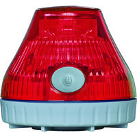 日惠製作所 NIKKEI ニコPOT VL08B型 LED回転灯 80パイ 赤 VL08B-003DR 1台 818-3287（直送品）