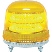 日惠製作所（nikkei） NIKKEI ニコモア VL17R型 LED回転灯 170パイ 黄 VL17M-200AY 1台 818-3310（直送品）