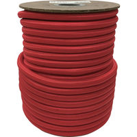 ユタカメイク ゴム タイトゴムロープボビン巻 9φ×30m レッド RT-33 1個 794-8204（直送品）