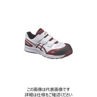 使用不可アシックス ウィンジョブCP102 ホワイト×バーガンディ 28.0cm FCP102.0126-28.0 818-9769（直送品）