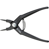 HAZET スナップリングプライヤー(穴用) 爪先端径1.8mm 1845C-19 1丁 584-4100（直送品）