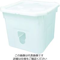 積水成型工業 積水 ロンテナー用樹脂ケース RICー20ー2(側面穴) B7616001 1個 795-4182（直送品）