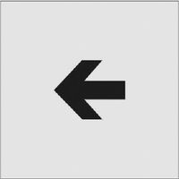 アイマーク IM ステンシル ← 文字サイズ50×40mm AST-92 1枚 818-6050（直送品）