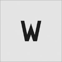 アイマーク IM ステンシル W 文字サイズ50×40mm AST-W5040 1枚 818-6077（直送品）