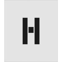アイマーク IM ステンシル H 文字サイズ150×95mm AST-H15095 1枚 818-6123（直送品）