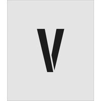 アイマーク IM ステンシル V 文字サイズ150×95mm AST-V15095 1枚 818-6139（直送品）