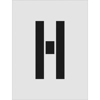 アイマーク IM ステンシル H 文字サイズ250×125mm AST-H250125 1枚 818-6155（直送品）