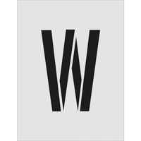 アイマーク IM ステンシル W 文字サイズ250×125mm AST-W250125 1枚 818-6172（直送品）