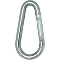 トラスコ中山 TRUSCO 国産ステンレスカラビナハーケン NS型 8X80mm TSKH-8NS 1個 819-1379（直送品）