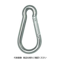 トラスコ中山 TRUSCO 国産ステンレスカラビナハーケン B型 10X110mm TSKH-10B 1個 819-1386（直送品）