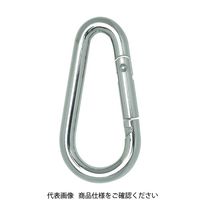 トラスコ中山 TRUSCO 国産カラビナハーケン NS型 スチール製 12X140mm TKH-12NS 1個 819-1393（直送品）