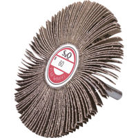 ムラコ MURAKO 軸付フラップ金具無し 外径80 幅5 軸径6mm 100# KN8005 100 1セット(5個) 779-6650（直送品）