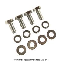 トラスコ中山 TRUSCO 鋼鉄製運搬車ストッパー用ボルトワッシャーセット LSP-BTWS10X25 1セット 782-9191（直送品）
