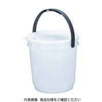 使用不可トラスコ中山（TRUSCO） TRUSCO 丸型密閉バケツ 5L 蓋付き ナチュラル色 TMC-5M 1個 819-1155（直送品）