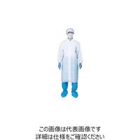 アイテックス 不織布白衣(マジックタイプ) L (50着入)着丈108cm AFWM-L 1箱(50着) 819-2873（直送品）