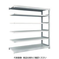 TRUSCO スチールラック M3型中量棚 1500×721×H1800 6段 連結 ネオグレー M3-6576B NG 1セット(1個)（直送品）