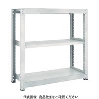 TRUSCO スチールラック M5型中量棚 1200X721XH1200 3段 単体 ネオグレー M5-4473 NG 1台(1個)（直送品）