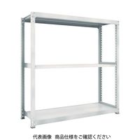 TRUSCO スチールラック M5型中量棚 1800X471XH1800 3段 単体 ネオグレー M5-6653 NG 1台(1個)（直送品）