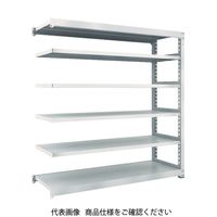 TRUSCO スチールラック M5型中量棚 900×471×H1800 6段 連結 ネオグレー M5-6356B NG 1台(1個)（直送品）