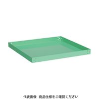 トラスコ中山 TRUSCO ツールワゴン ラビットワゴン用棚板 400X350 ヤンググリーン RBW-43T YG 1枚 818-3798（直送品）