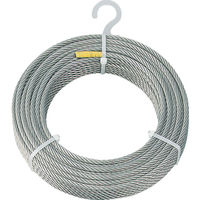 トラスコ中山 TRUSCO ステンレスワイヤロープ Φ8.0mmX100m CWS-8S100 1巻 818-8167（直送品）