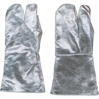 日本エンコン アルミ3指手袋(中綿入り) 5062 1双 819-2947（直送品）