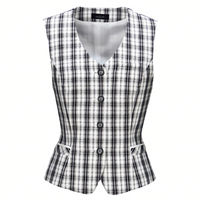 アイトス Pieds ベスト ホワイト 15号 HCV5700-001 1着（直送品）