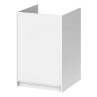 ストア・エキスプレス 木製レジ台 ホワイト 幅600×奥行600×高さ900mm 1台（直送品）