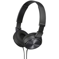 ソニー ステレオヘッドホン ブラック MDR-ZX110/B 1本（直送品