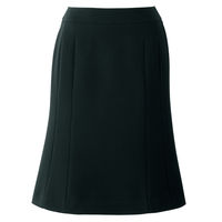 アイトス Pieds フレアースカート ブラック 13号 HCS6170-099 1着（直送品）