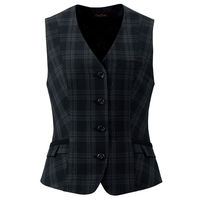 アイトス Pieds ベスト ブラック 19号 HCV6320-099 1着（直送品）