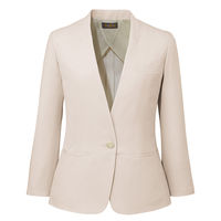 アイトス Pieds ジャケット バニラ 25号 HCJ4510-003 1着（直送品）