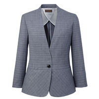 アイトス Pieds ジャケット グレー 21号 HCJ4510-090 1着（直送品）