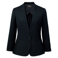 アイトス Pieds ジャケット ブラック 23号 HCJ4510-099 1着（直送品）