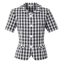 アイトス Pieds オーバーブラウス ホワイト 19号 HCL5710-001 1着（直送品）