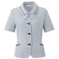 アイトス Pieds リラックスオーバーブラウス ホワイト 19号 HCL5810-001 1着（直送品）