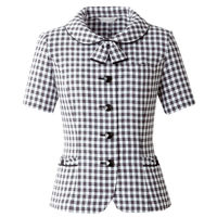 アイトス Pieds オーバーブラウス ホワイト 19号 HCL5900-001 1着（直送品）