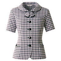 アイトス Pieds オーバーブラウス ピンク 11号 HCL5900-038 1着（直送品）