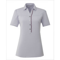 【アウトレット】アイトス Pieds ニットシャツ 9号 パープル HCN5910-082-9 1枚（直送品）