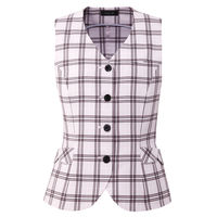 アイトス Pieds ベスト ピンク 21号 HCV6160-038 1着（直送品）