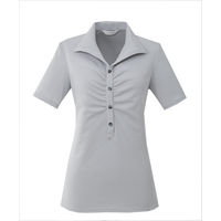 【アウトレット】アイトス Pieds ニットシャツ 13号 ホワイト HCN5900-001-13 1枚（直送品）