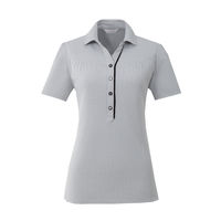 【アウトレット】アイトス Pieds ニットシャツ 9号 ホワイト HCN5910-001-9 1枚（直送品）